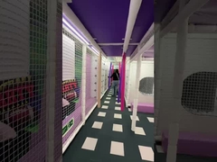 Espacio grande Castillo travieso Paraíso Jardín de recreo interior