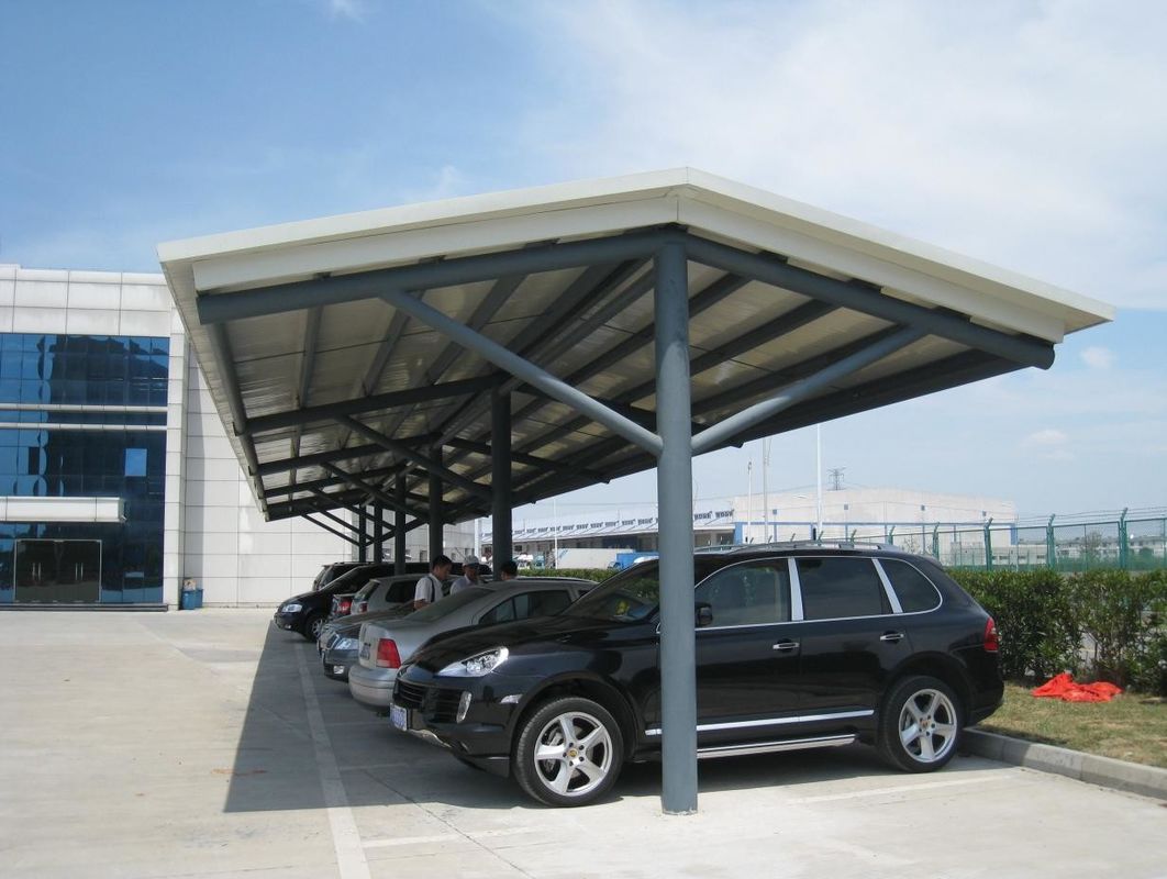 Tejido de membrana de tracción de PVDF Escuela al aire libre Canopy de sombra para el aparcamiento