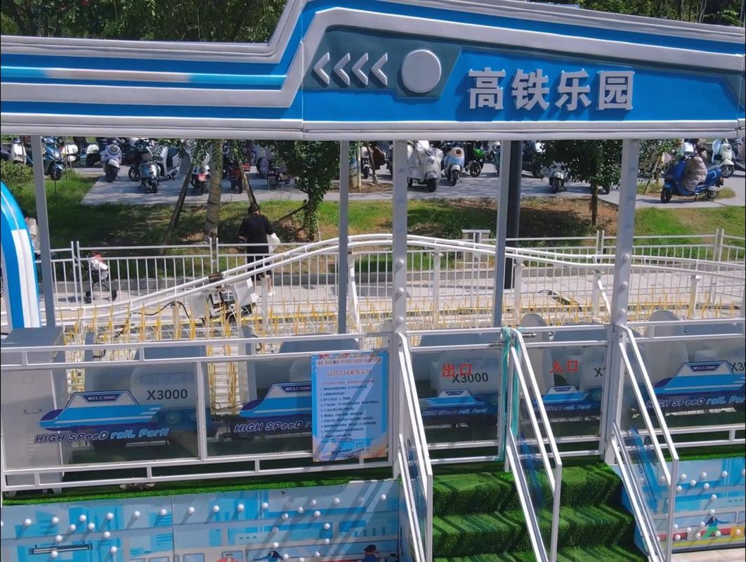 Fábrica de entretenimiento infantil Ventas directas Parque de atracciones Atracciones de tren de alta velocidad Atracciones paradisíacas