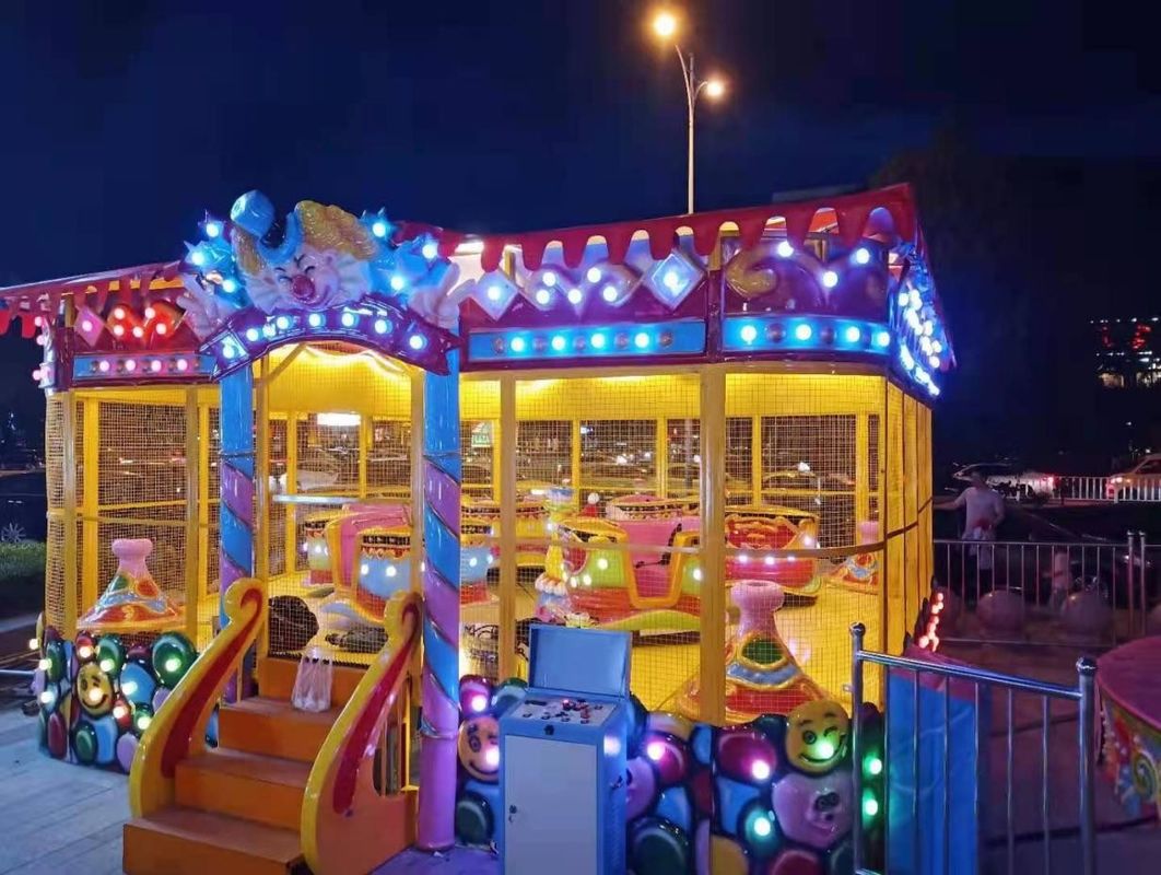 18 Personas Instalaciones de entretenimiento para niños Bee Like Spray Ball Car Playground Rides 10 Personas