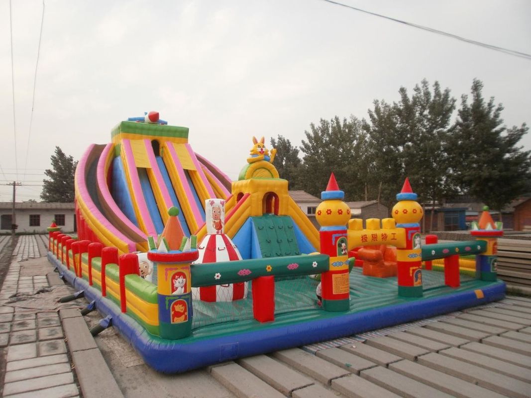 Niños Niños Castillo Inflable Exterior Interior Inflable Casa Rebobina Logotipo personalizado