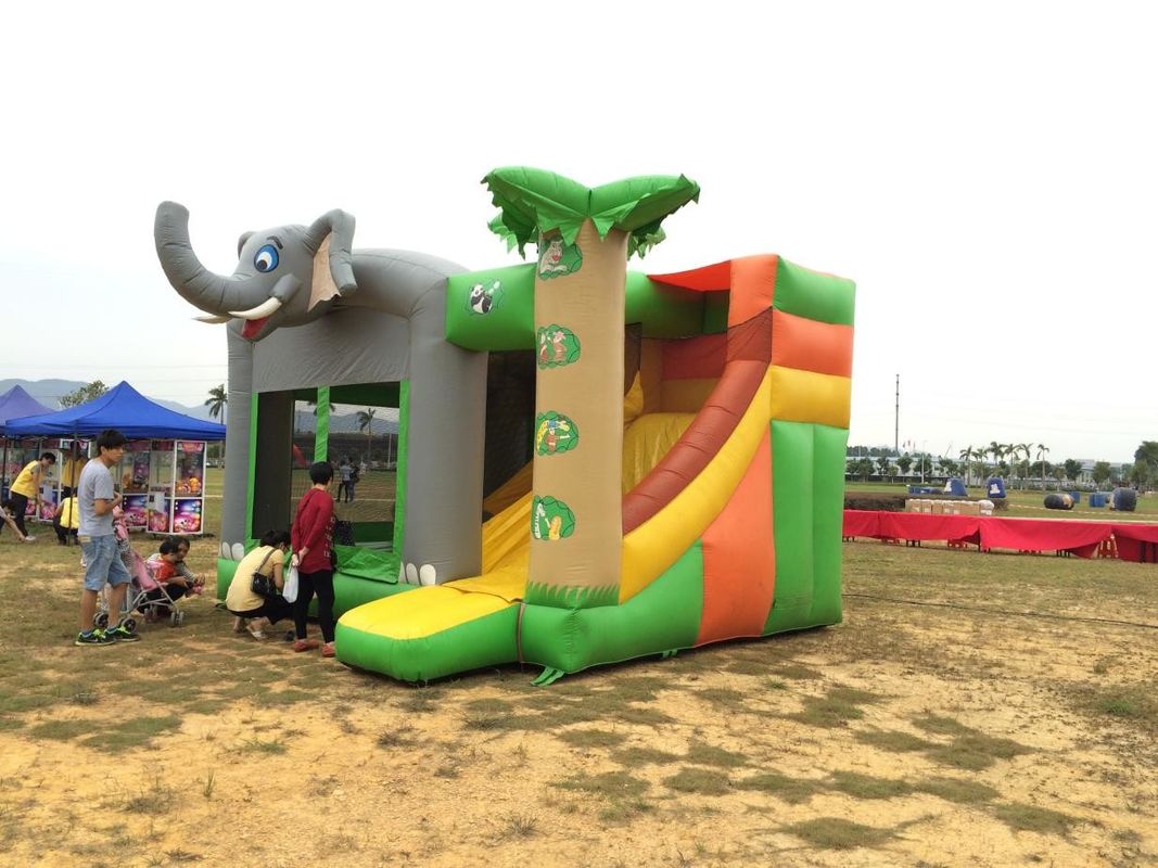 Niños Niños Castillo Inflable Exterior Interior Inflable Casa Rebobina Logotipo personalizado