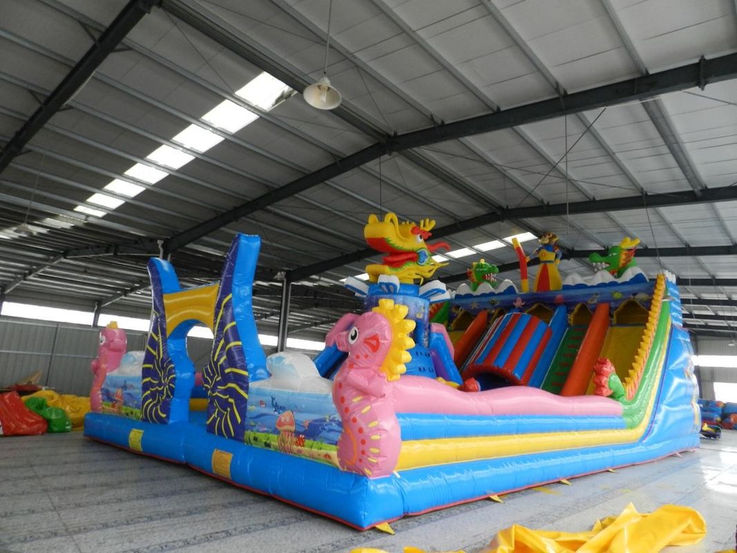 Niños Niños Castillo Inflable Exterior Interior Inflable Casa Rebobina Logotipo personalizado