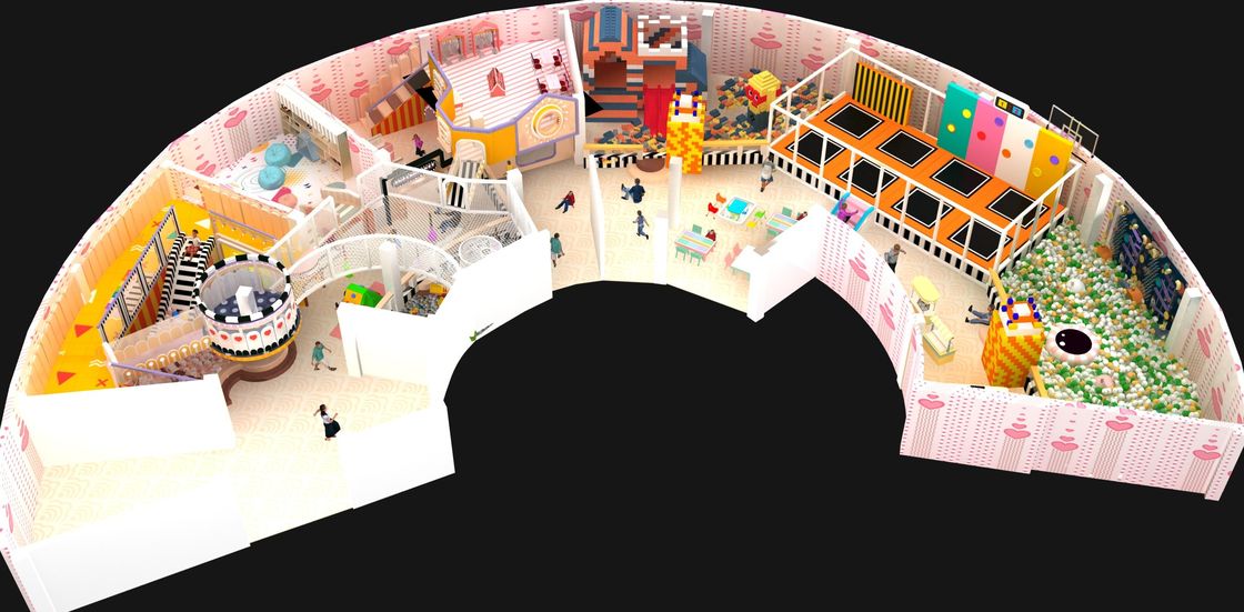 Nuevo diseño tema personalizado patio de recreo comercial interior equipo de patio de recreo para niños centro comercial jardín de infantes parque de diversiones