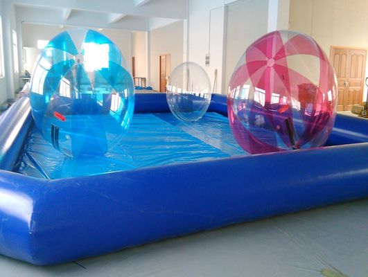 Parque acuático inflable Entretenimiento con piscinas y toboganes Parque acuático inflable exterior