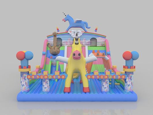 Inflable PVC Parque del castillo de salto para niños
