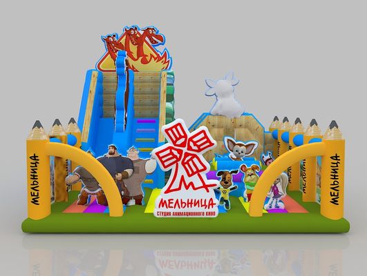 1.2m Mini Bounce House 12 años guardaespaldas castillo de salto inflable