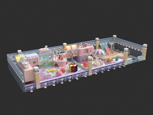 Equipo de juegos para niños de polipropileno en interiores 100 kg - 500 kg Equipo de juegos industriales