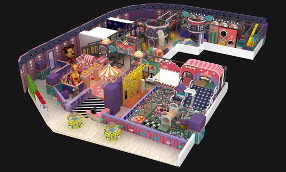 Casa de juegos acolchada para niños en interiores transforma habitaciones ordinarias en zonas de juego mágicas