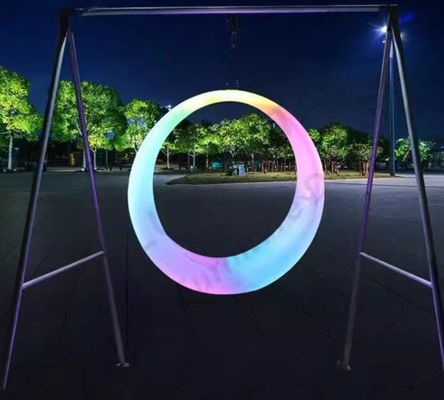 Acero y plástico Luna luminosa swing La mejor adición a su colección swing
